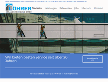Tablet Screenshot of loehrer.biz